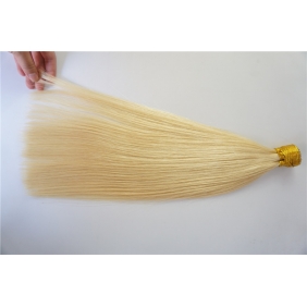 100S 20" Stick tip hair 1g/s human hair extensions #613 Double Drawn